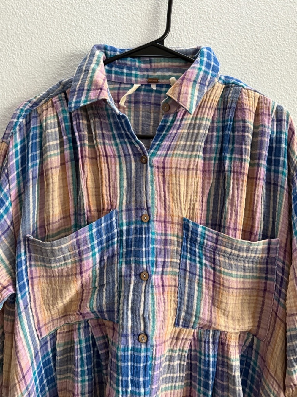 FREE PEOPLE Voyage Shirt Dress Size XS - Picture 7 of 12